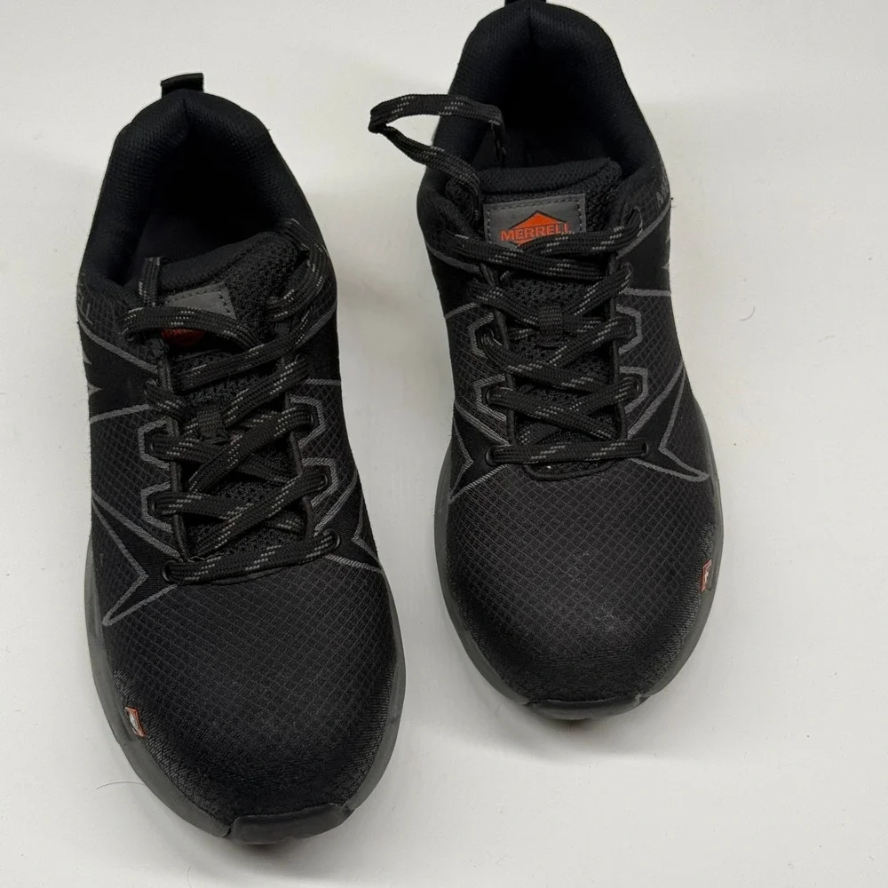 Merrell Work Fullbench SuperLite Alloy Toe Lace Up Mesh Work Shoes Size 8.5M